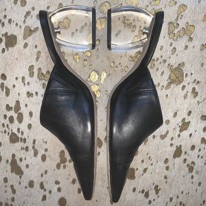 Schutz Square toe Mule